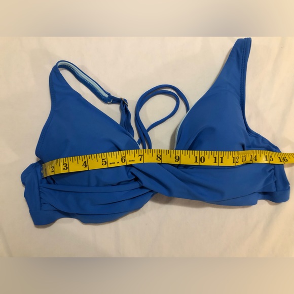 Time & Tru NWT underwire twist front top with adjustable straps & tie back, XL - Picture 9 of 11